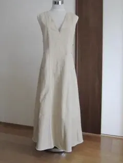 【AZUL by moussy】レースアップ★デニム★ジャンパースカート