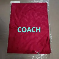【新品・未使用】COACH / シグネチャーＣラップ　☆レッドのサムネイル