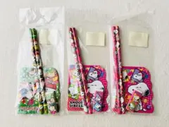 【新品未使用】スヌーピー＊文房具4点セット×3個セット