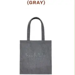 LE SSERAFIM EASY CRAZY HOT トートバッグ グレー