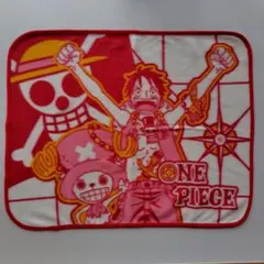 ONE PIECE ルフィ チョッパー ミニブランケット　ひざ掛け