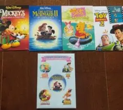 ディズニーキャラクター ポストカード 4枚SET♪