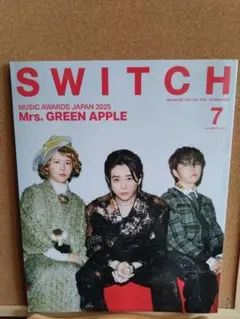 SWITCH 2025年7月号 Mrs. GREEN APPLE