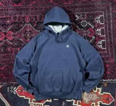 champion チャンピオン ワンポイント パーカー チャコールグレー M