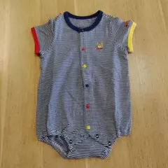 ミキハウスホットビスケッツ　半袖ロンパース　ボディシャツ　サイズ70