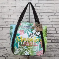 ★新品★ ハワイアン アロハ柄 バルーンバッグ トートバッグ E柄