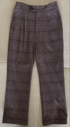 green label relaxing レディースパンツ　ブラウンXS