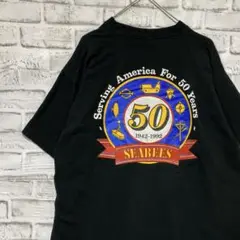USA製90sヴィンテージTシャツ！シングルステッチ　ブラック半袖古着XL 1