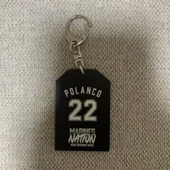 千葉ロッテマリーンズ ポランコ アクリルお守りキーホルダー