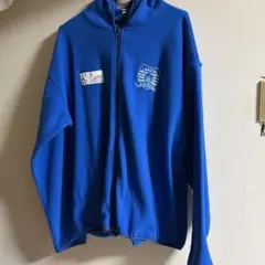 新品未使用　ブラウブリッツ秋田　フリースパーカー　フリーサイズ