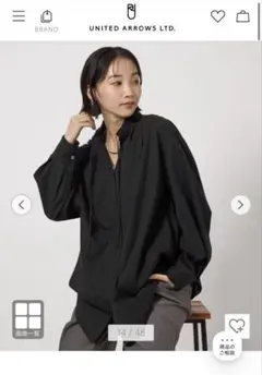 UNITED ARROWS LTD. シャツ ブラックのサムネイル