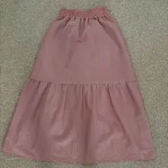 AMERICAN RAG CIE ギンガムチェック スカート オレンジ 美品のサムネイル