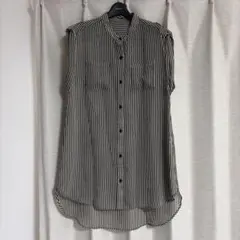GU ノースリーブストライプチュニックのサムネイル