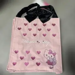 USJハローキティ トートバッグ ピンク　ユニバ　ハート