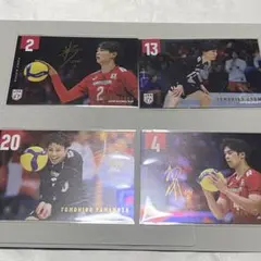 バレーボール男子日本代表 ポストカード ①