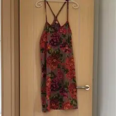 新品 ハイブリッド エスニック インド綿 ワンピース