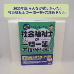 2023年版 みんなが欲しかった! 社会福祉士の一問一答+穴埋めドリル!
