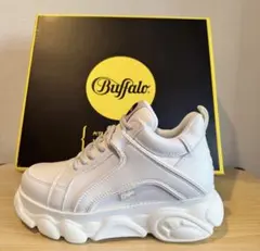 【EU38】Buffalo RSE MID 厚底スニーカーホワイト 正規品　新品