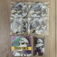 僕のヒーローアカデミア ヒロアカ原画展 峰田実 缶バッジ アートコースター 箔押