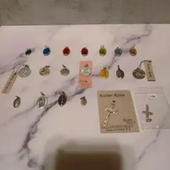 【メダイ】宗教的モチーフチャームまとめ売り【十字架】