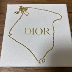 Dior CDロゴ ネックレス ゴールドカラーのサムネイル