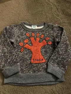 週末値下げ！GSPR 木のモチーフ刺繍 トレーナー 90