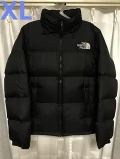 THE NORTH FACE ブラックダウンジャケットヌプシ