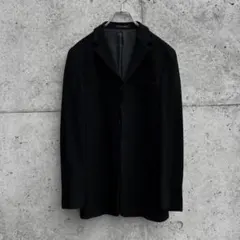 極美品 エンポリオアルマーニ 黒タグ ジャケット ヘリンボーン