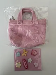 BANILA CO Pink Denim Pouch Keyringのサムネイル