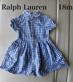 Ralph Lauren チェック柄ワンピース 18m