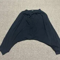 GOMME ブラック サルエルパンツ