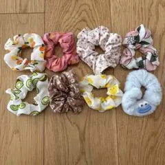 カラフルシュシュ8個セット