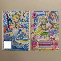 劇場版 特典 アイカツ！カード＆プリチケ（マイチケ）　みれぃ ひなき 2枚セット