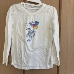 ＫＰ　ホワイト 長袖カットソー 140