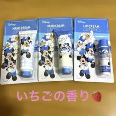 ディズニーハンドクリーム&リップクリーム3個セットのサムネイル