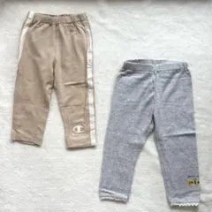 チャンピオン プチジャム 7分丈レギンス 100 ユニクロ babygap
