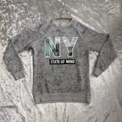 ZARA BOYS NY スウェット トレーナー グレー　164cmのサムネイル
