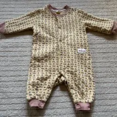 &mignon キルト風ロンパース　80