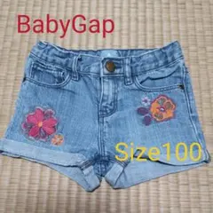 babyGap 刺繍入り短パン size100