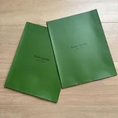 [新品・未使用] ケイトスペードNY 紙製ハンカチーフパッケージ 2枚セット