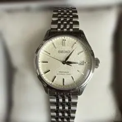 セイコー SEIKO SARX055 プレザージュ チタン 和紙 雪白 自動巻き 