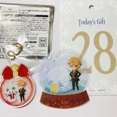 ツイステ エース アクリルチャーム＆クリアカード