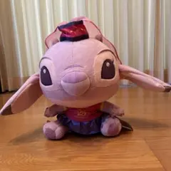 エンジェル ぬいぐるみ タグ付き デニム オーバーオール ディズニー