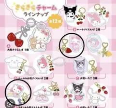 サンリオ　きらきらフルーツチャームBOOK キティ　セット