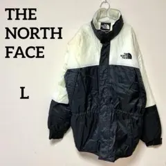 THE NORTH FACE ダウンジャケット バイカラー ブラック×ホワイト