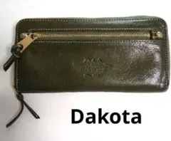 Dakota 長財布 ラウンドファスナー グリーンのサムネイル