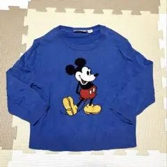ミッキー ユニクロ ニット 100cm セーター 薄手