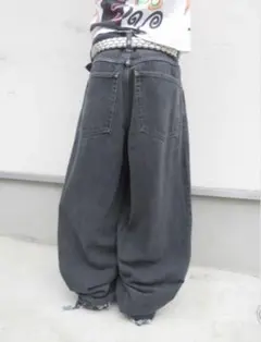 SWEAT PANEL BAGGY PANTS/スウェットパネルバギーパンツ | Mercari