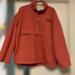 リバーシブルハーフジップナイロンボアブルゾン