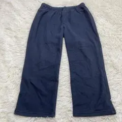 1677 良品✨裏起毛イージーパンツ メンズM 濃紺 厚手 ジャージパンツ